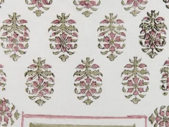 Set di 2 cuscini SETOSA Cotone 45 x 45 cm Multicolore Trama geometrica