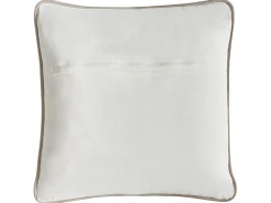 Set di 2 cuscini SINDORA Cotone 45 x 45 cm Bianco Trama animale