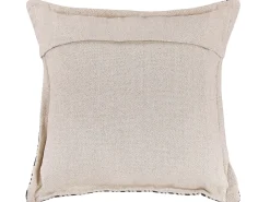 Set di 2 cuscini SIRVAN Cotone 45 x 45 cm Nero Trama geometrica