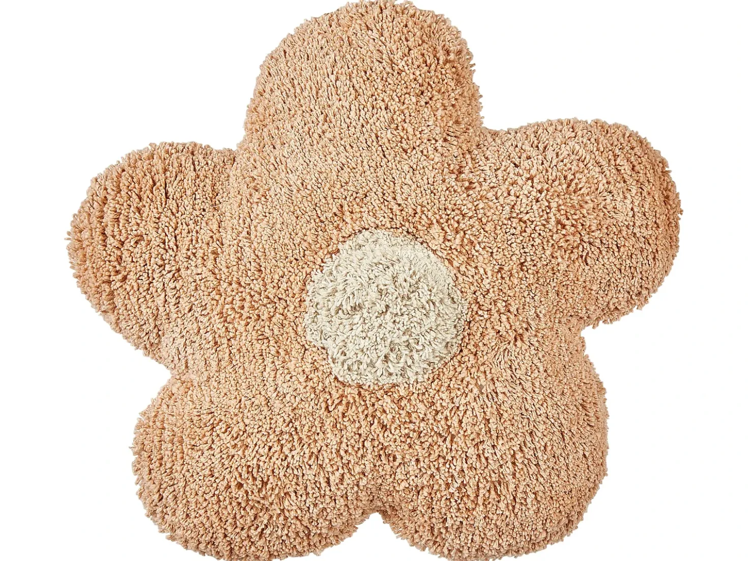 Set di 2 cuscini SORREL Cotone 30 x 30 cm Rosa pesca Fiore