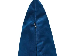 Set di 2 cuscini TALINUM Velluto 45 x 45 cm Blu Trama animale