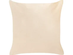 Set di 2 cuscini TALINUM Velluto 45 x 45 cm Beige Trama animale