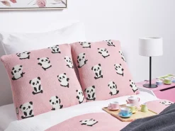 Set di 2 cuscini TALOKAN Cotone 45 x 45 cm Rosa