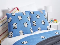 Set di 2 cuscini TALOKAN Cotone 45 x 45 cm Blu