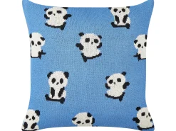 Set di 2 cuscini TALOKAN Cotone 45 x 45 cm Blu
