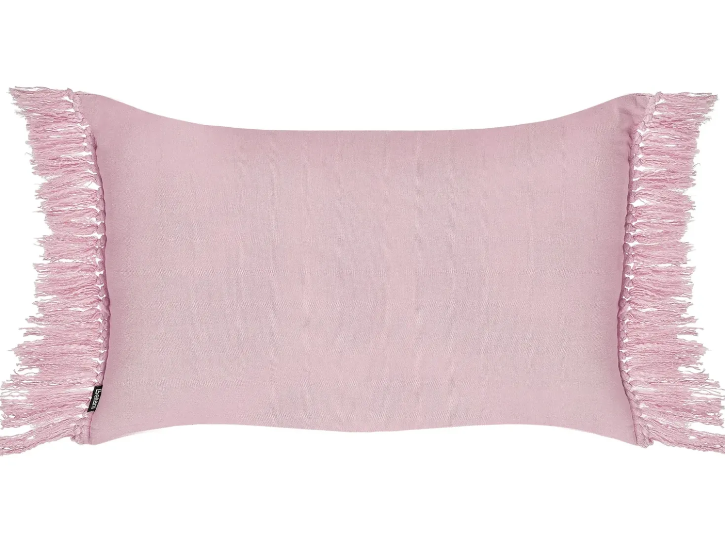 Set di 2 cuscini TANSY Cotone 40 x 60 cm Rosa Tinta unita