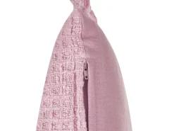 Set di 2 cuscini TANSY Cotone 40 x 60 cm Rosa Tinta unita