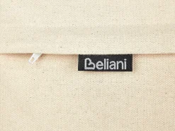 Set di 2 cuscini TATSOI Cotone 45 x 45 cm Beige Trama geometrica