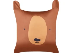 Set di 2 cuscini TEDDYBEAR Cotone 45 x 45 cm Marrone