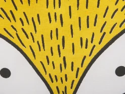 Set di 2 cuscini VADODARA Cotone 50 x 40 cm Giallo Volpe