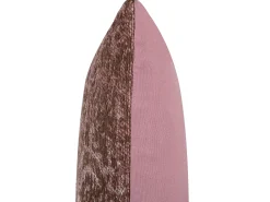 Set di 2 cuscini VAKAYAR Cotone 45 x 45 cm Rosa Trama floreale