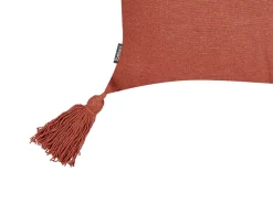 Set di 2 cuscini VALVARIA Cotone 30 x 50 cm Rosso Trama Chevron