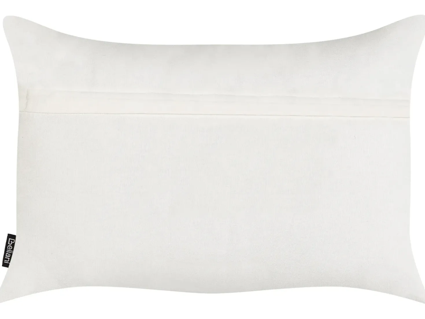 Set di 2 cuscini VELLEIA Cotone 50 x 35 cm Bianco Trama geometrica