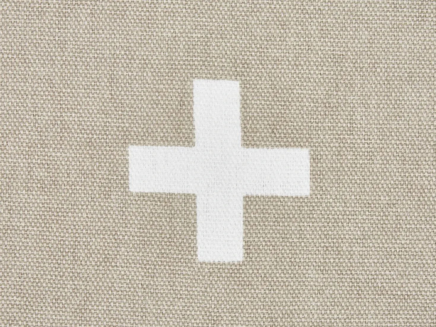 Set di 2 cuscini VELLEIA Cotone 45 x 45 cm Tortora Trama geometrica