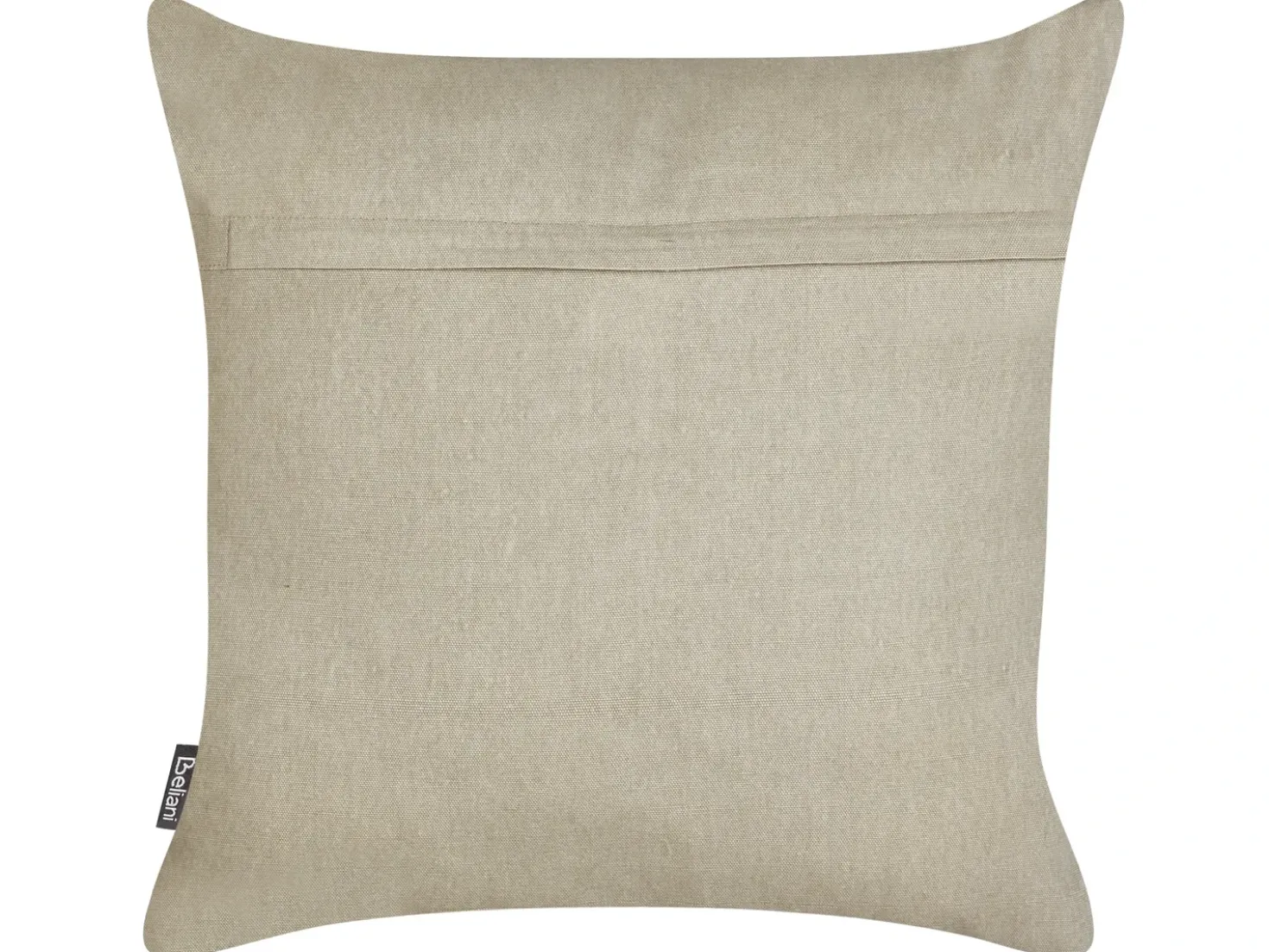 Set di 2 cuscini VELLEIA Cotone 45 x 45 cm Tortora Trama geometrica