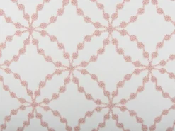 Set di 2 cuscini VERBENA Cotone 45 x 45 cm Rosa Trama geometrica