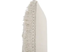 Set di 2 cuscini VILLUR Cotone 45 x 45 cm Beige A strisce
