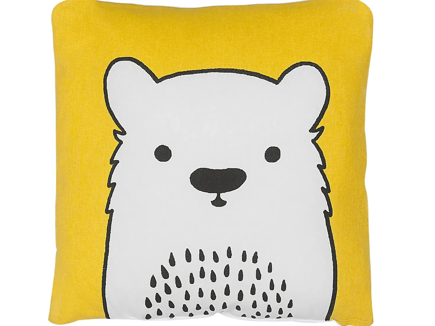 Set di 2 cuscini WARANASI Cotone 45 x 45 cm Giallo