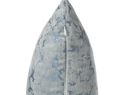 Set di 2 cuscini WISTERIA 45 x 45 cm Grigio chiaro Tinta unita