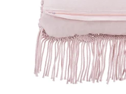 Set di 2 cuscini YANIKLAR Cotone 40 x 40 cm Rosa Trama geometrica