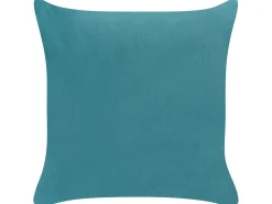 Set di 2 cuscini YARROW Velluto 45 x 45 cm Foglia di tè Trama geometrica