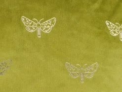 Set di 2 cuscini YUZURI Velluto 45 x 45 cm Verde chiaro Trama animale