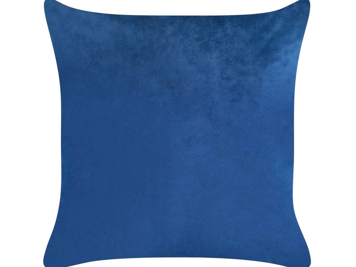 Set di 2 cuscini YUZURI Velluto 45 x 45 cm Blu marino Trama animale