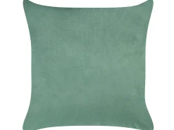 Set di 2 cuscini YUZURI Velluto 45 x 45 cm Verde smeraldo Trama animale