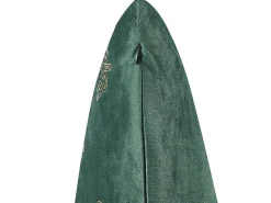 Set di 2 cuscini YUZURI Velluto 45 x 45 cm Verde smeraldo Trama animale