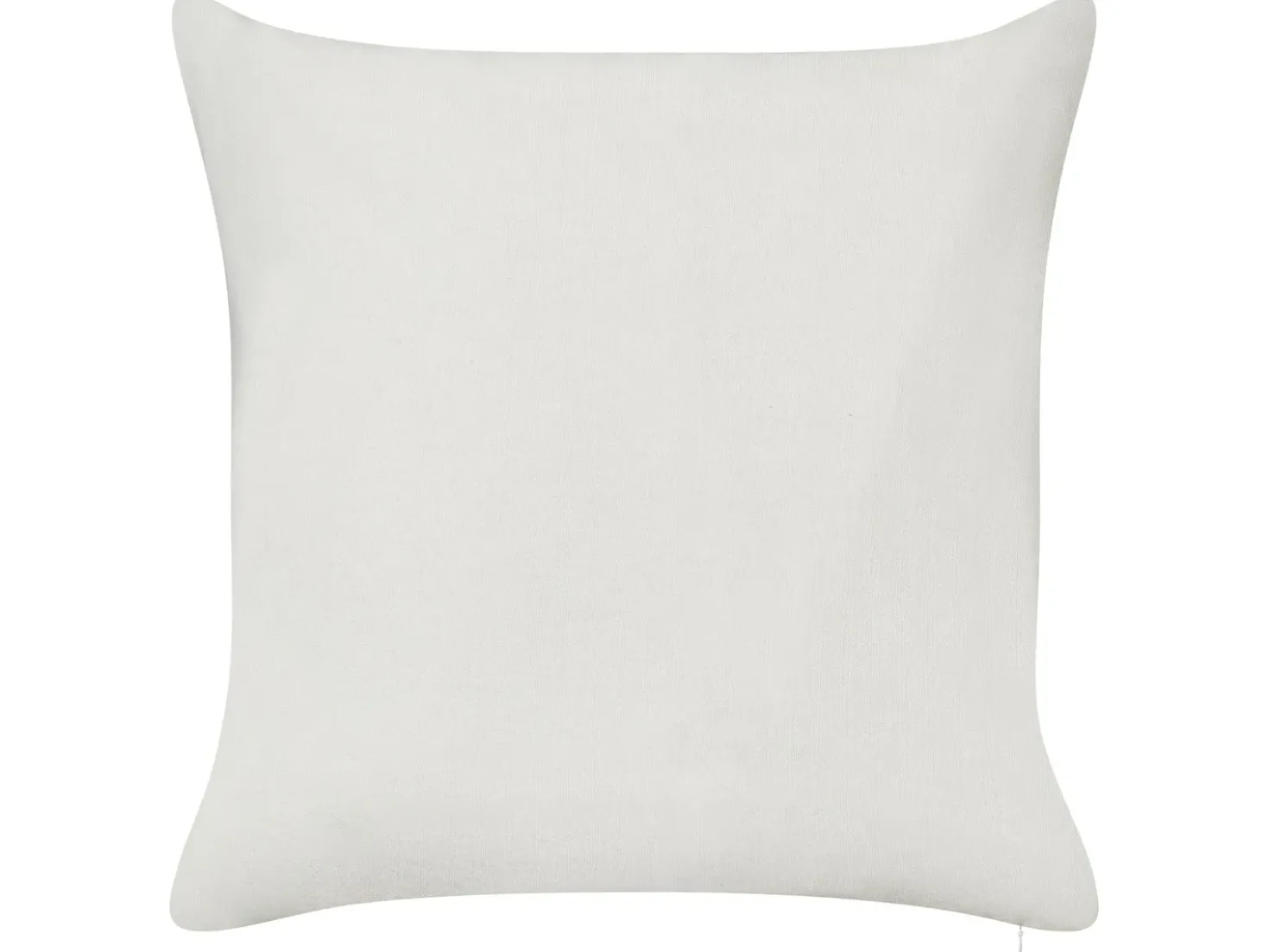 Set di 2 cuscini ZALEYA Cotone 45 x 45 cm Bianco Trama floreale