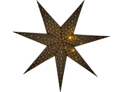 Set di 4 decorazioni da appendere LED TRISUL Stella 60 cm Multicolore