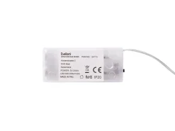 Set di 3 decorazioni da appendere LED KALLAVESI Stella 25/30/35 cm Bianco
