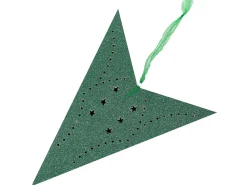 Set di 2 decorazioni da appendere LED MOTTI Stella 60 cm Verde smeraldo