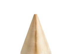 Set di 2 decorazioni natalizie VEFSNA Albero di Natale 90/122 cm Beige