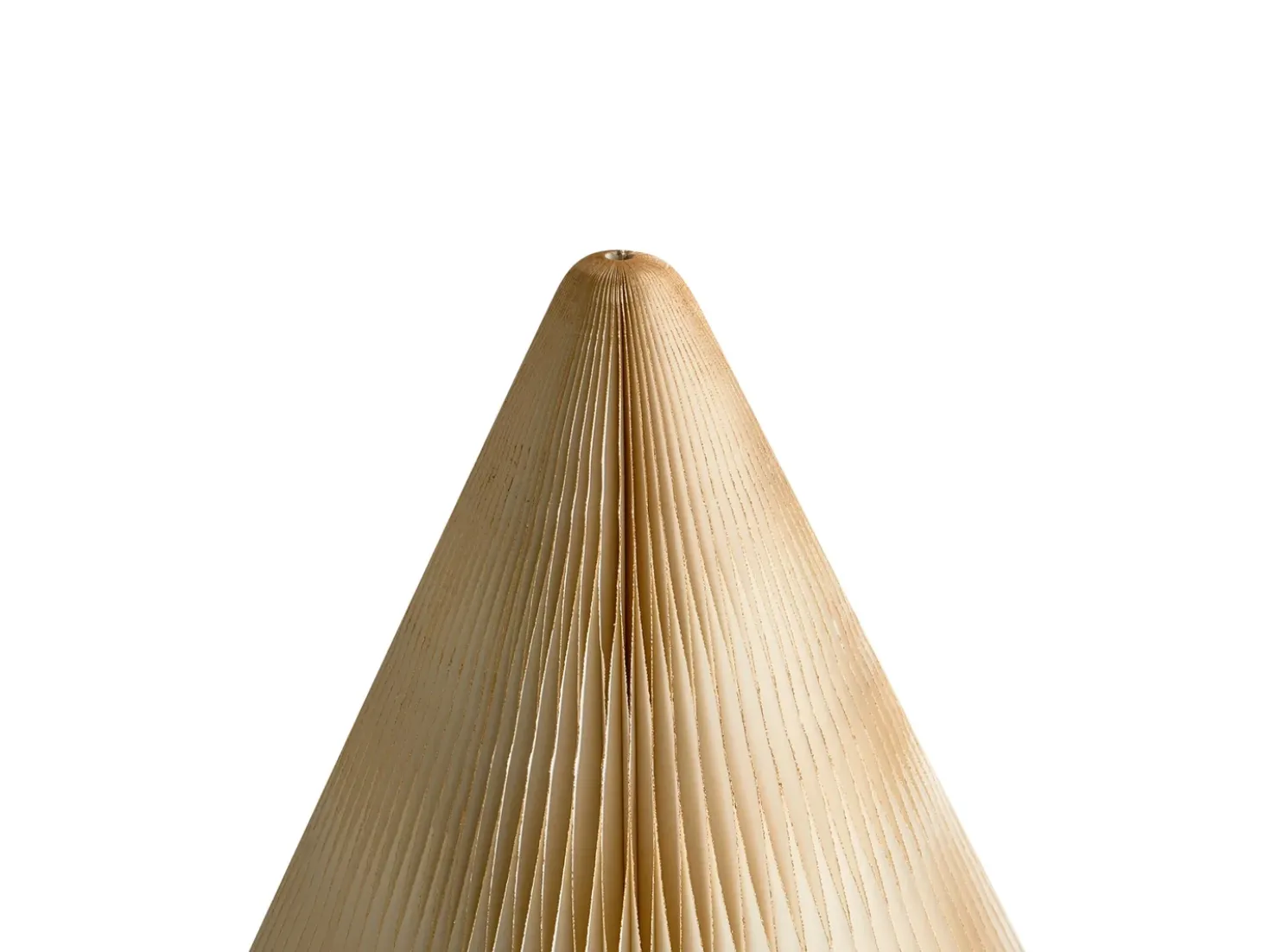 Set di 2 decorazioni natalizie VEFSNA Albero di Natale 90/122 cm Beige/Verde