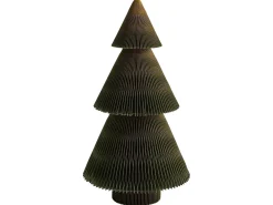 Set di 2 decorazioni natalizie VEFSNA Albero di Natale 90/122 cm Beige/Verde