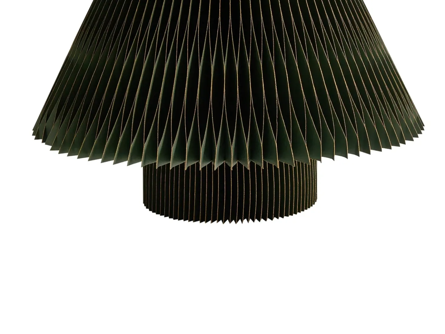 Set di 2 decorazioni natalizie VEFSNA Albero di Natale 90/122 cm Beige/Verde