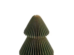 Set di 5 decorazioni natalizie VORMA Albero di Natale 25 cm Beige/Verde