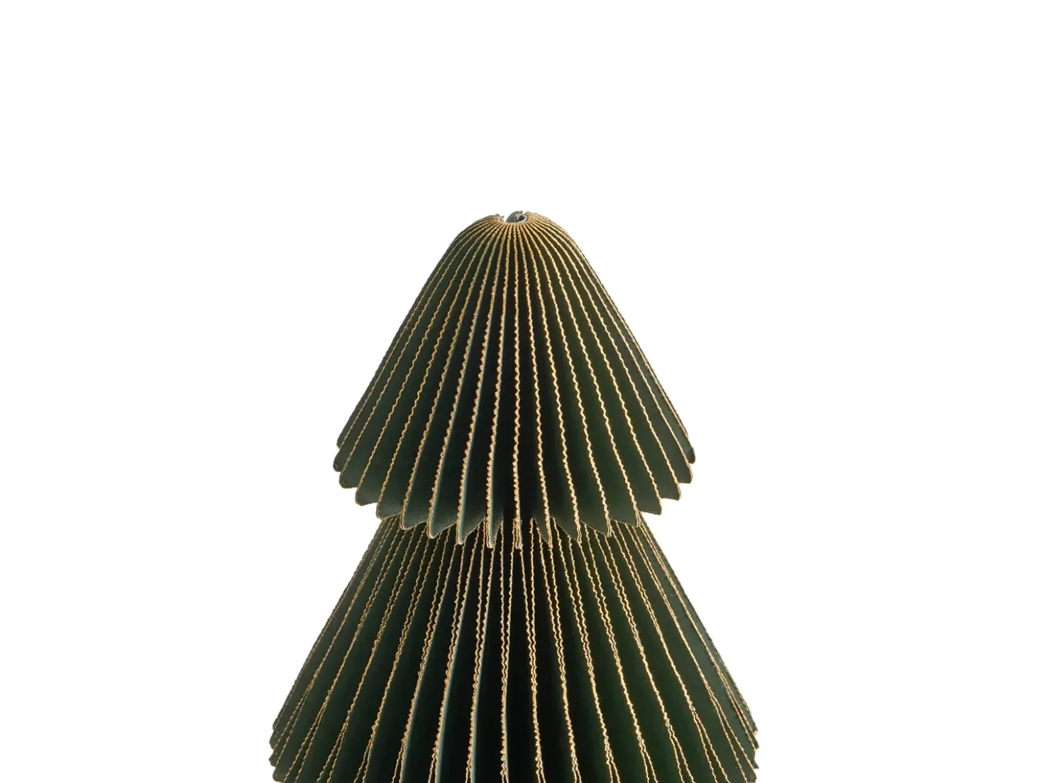 Set di 5 decorazioni natalizie VORMA Albero di Natale 25 cm Beige/Verde