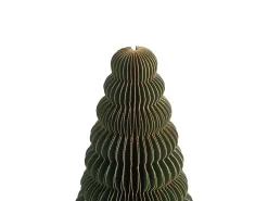 Set di 5 decorazioni natalizie VORMA Albero di Natale 25 cm Beige/Verde