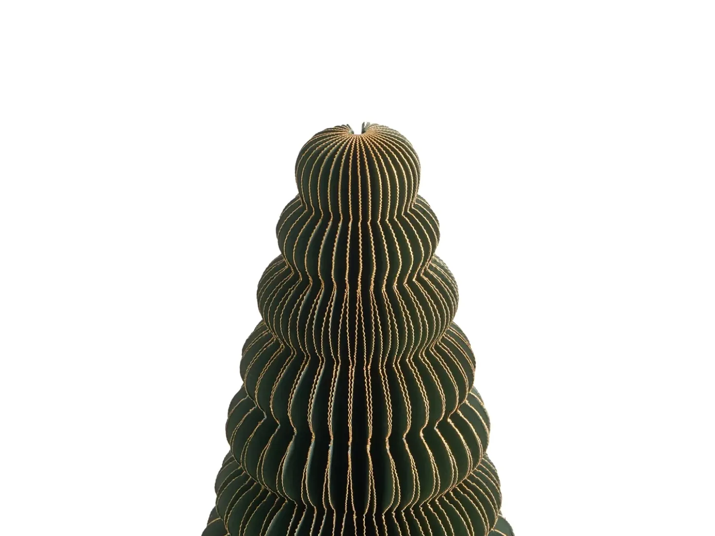 Set di 5 decorazioni natalizie VORMA Albero di Natale 25 cm Beige/Verde
