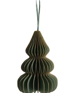 Set di 19 decorazioni per l'albero di Natale ORKLA Carta Verde