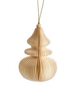 Set di 20 decorazioni per l'albero di Natale ALTAELVA Carta Beige