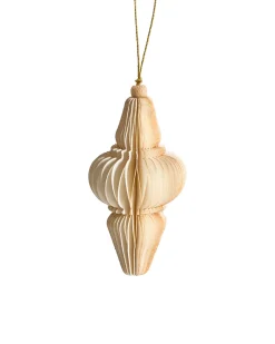 Set di 20 decorazioni per l'albero di Natale ALTAELVA Carta Beige