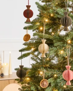 Set di 16 decorazioni per l'albero di Natale RAUMA Carta Multicolore