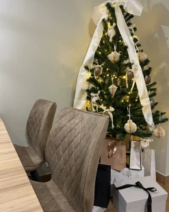 Set di 20 decorazioni per l'albero di Natale JOLSTRA Carta Beige