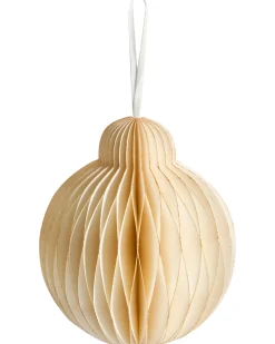Set di 20 decorazioni per l'albero di Natale JOLSTRA Carta Beige