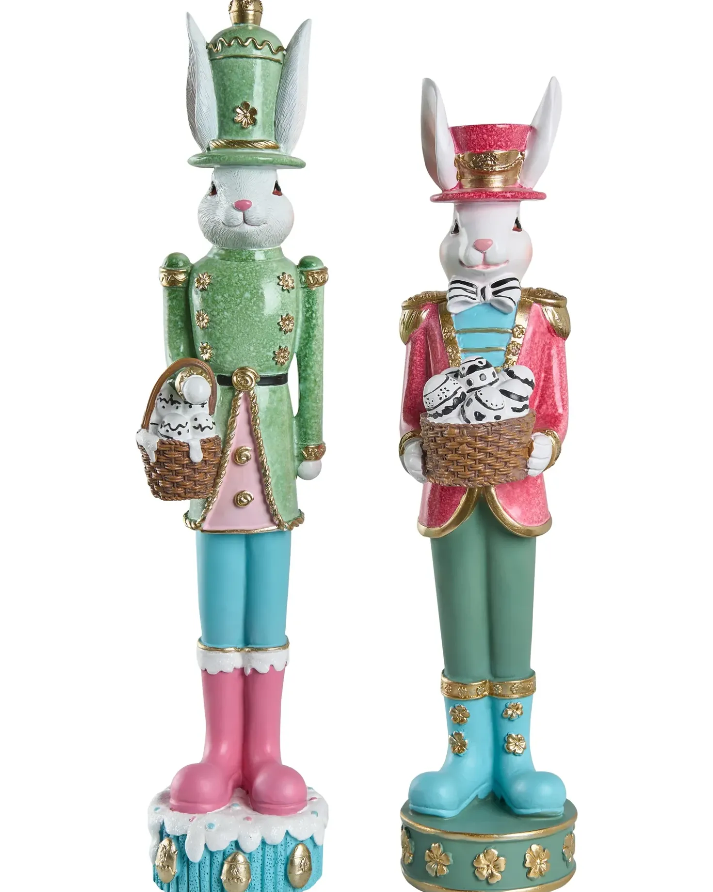 Set di 2 figure Coniglio MORUD Multicolore