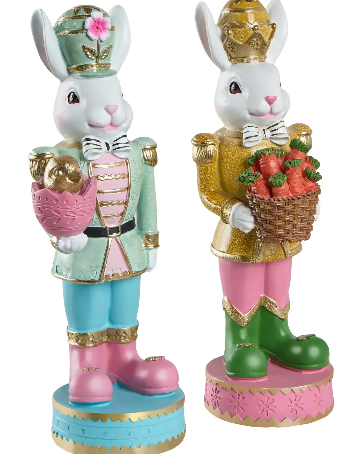 Set di 2 figure Coniglio SNAVE Multicolore