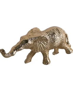 Set di 2 figure Elefante SEDLARI Metallo Oro